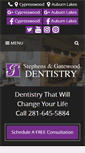 Mobile Screenshot of houstontexasdentist.com
